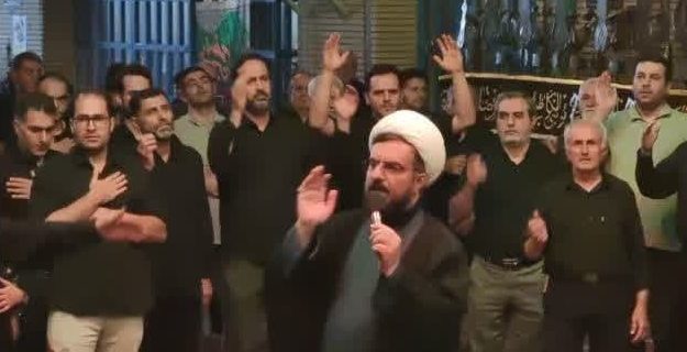 عزاداری شب نهم از ماه محرم در حسینیه منطقه مشا شهر دماوند