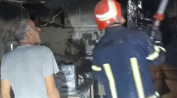 حادثه آتش‌سوزی اقامتگاه بوم‌گردی در روستای آیینه‌ورزان دماوند مهار شد